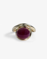 Ruby Oval Statement Ring